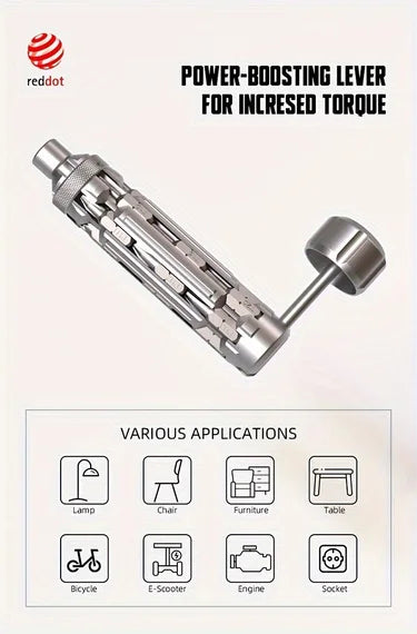 Pocket Multi-function EDC Screwdriver – Everyday Carry Tool