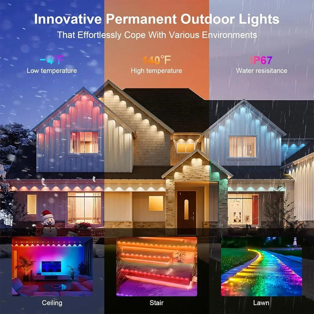 Permanent Outdoor Lights