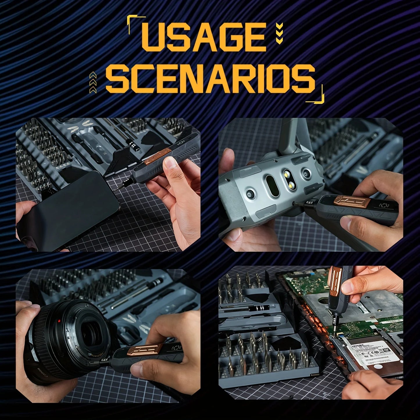 180 in 1 Screwdriver Set (Manual)