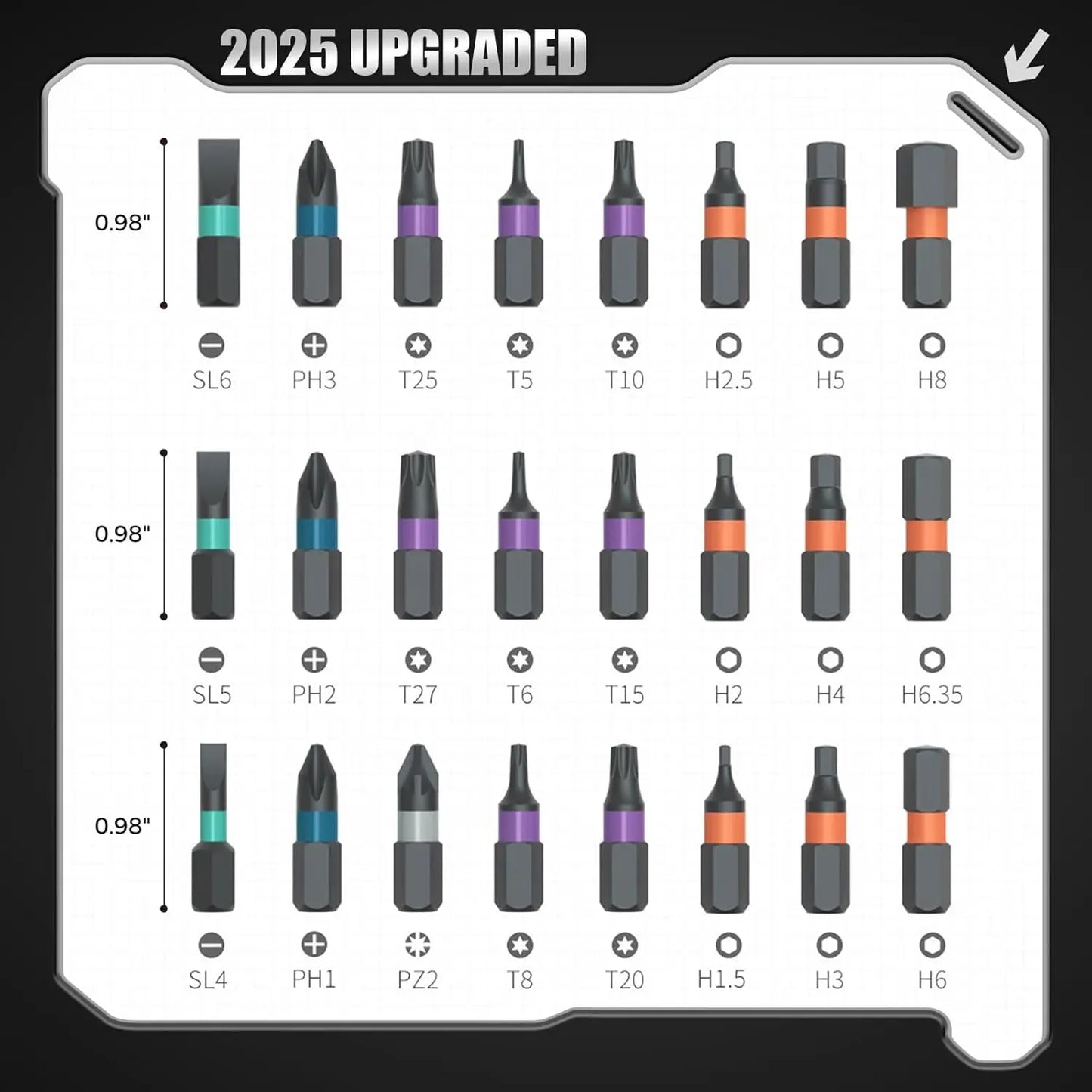 24 in 1 Ratchet Screwdriver Set