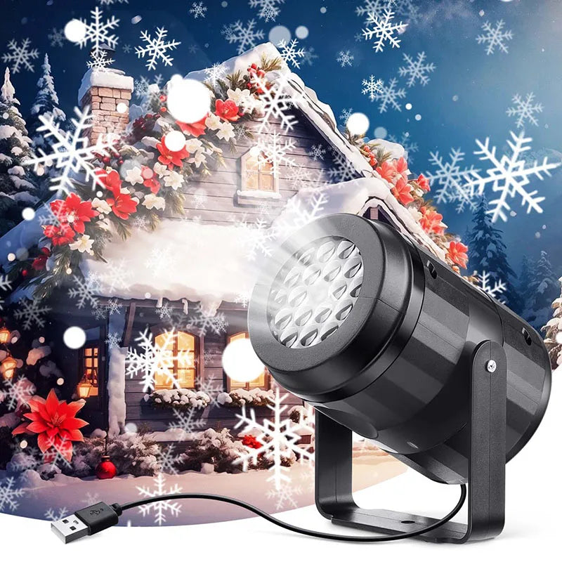Snowflake Projector Light