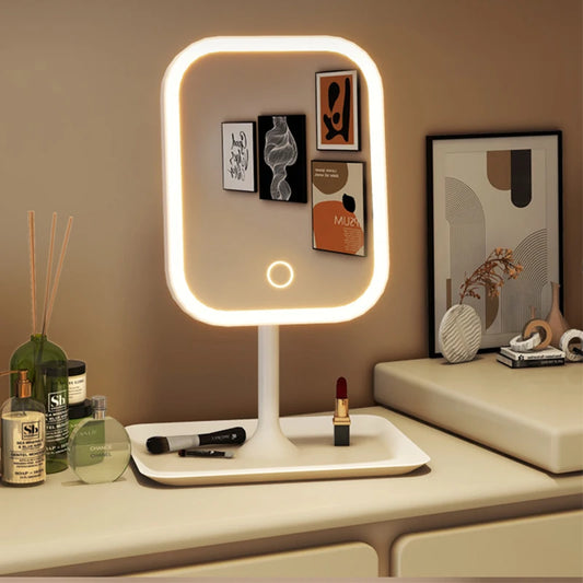 Modern LED Vanity Mirror - 3 Color Touch Makeup Light