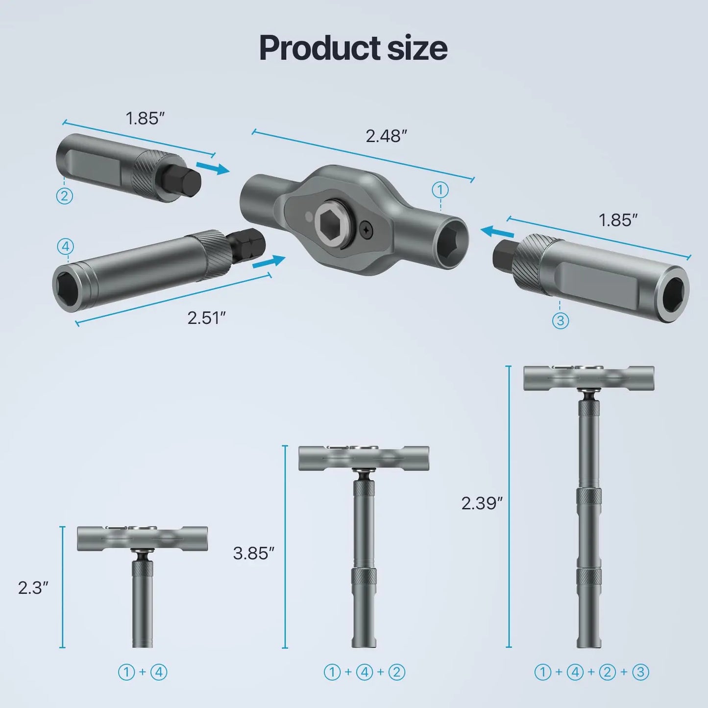 24 in 1 Ratchet Screwdriver Set