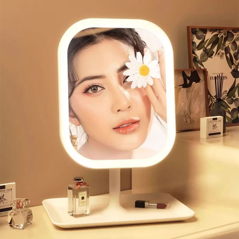 Modern LED Vanity Mirror - 3 Color Touch Makeup Light