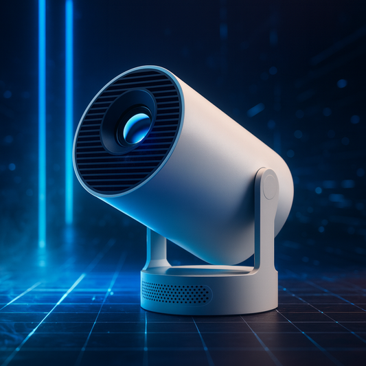 Smart HD Projector: Android 11 & WiFi 6 Home Cinema