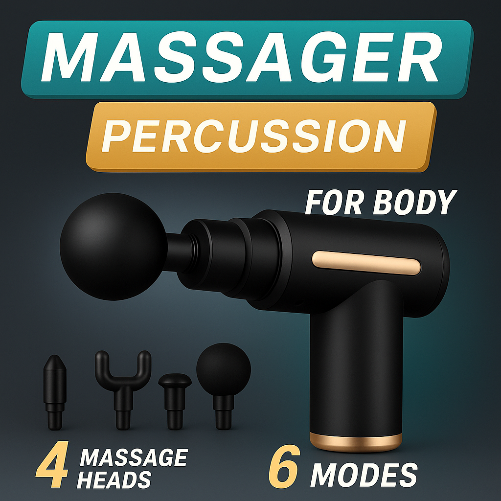 Portable Deep Tissue Mini Massage Gun - Muscle Relaxation